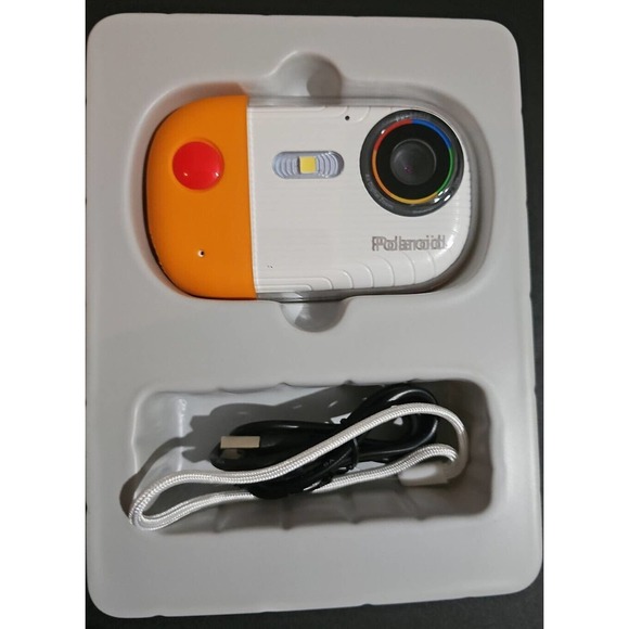 Polaroid Wave Underwater Streaming Camera 18mp 4K UHD Orange - Picture 2 of 7